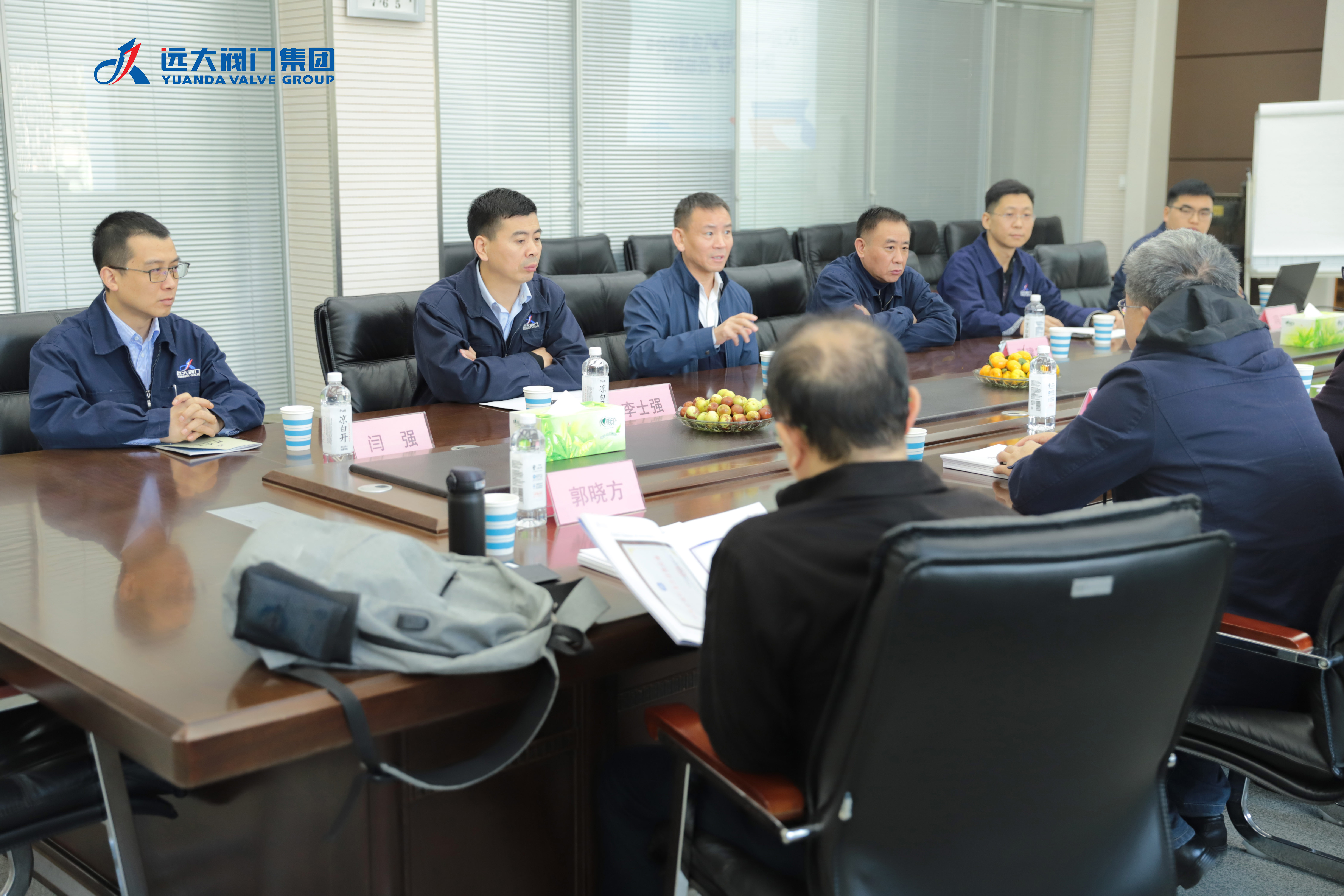 熱烈歡迎中國建筑金屬協(xié)會閥門委員會一行蒞臨參觀考察！